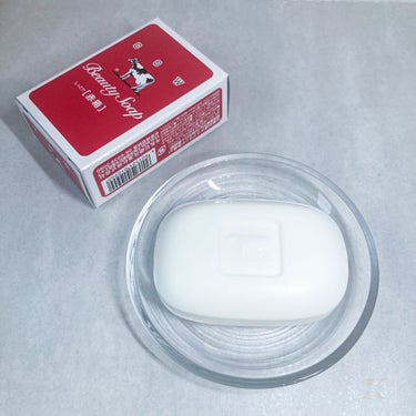 赤箱 (しっとり) レギュラーサイズ 90g(3コ)/カウブランド/洗顔石鹸を使ったクチコミ（1枚目）