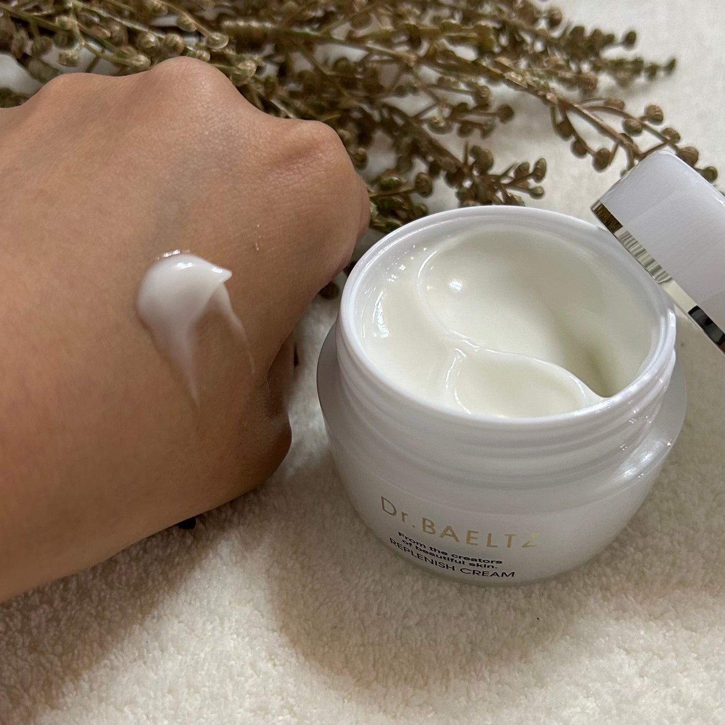 リプレニッシュクリーム/ドクターベルツ/フェイスクリームを使ったクチコミ(3枚目)