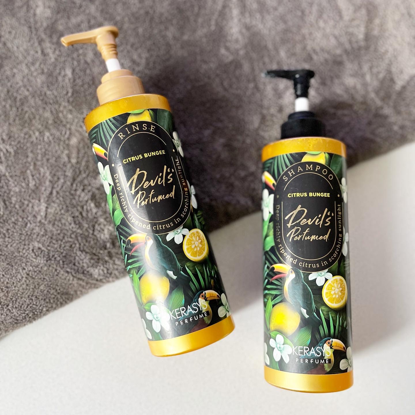 デビルズパフューム シーズン２ シトラス バンジー  シャンプー&リンス/KERASYS/シャンプー・コンディショナーを使ったクチコミ（1枚目）
