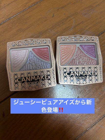 ジューシーピュアアイズ/キャンメイク/アイシャドウパレットを使ったクチコミ(1枚目)