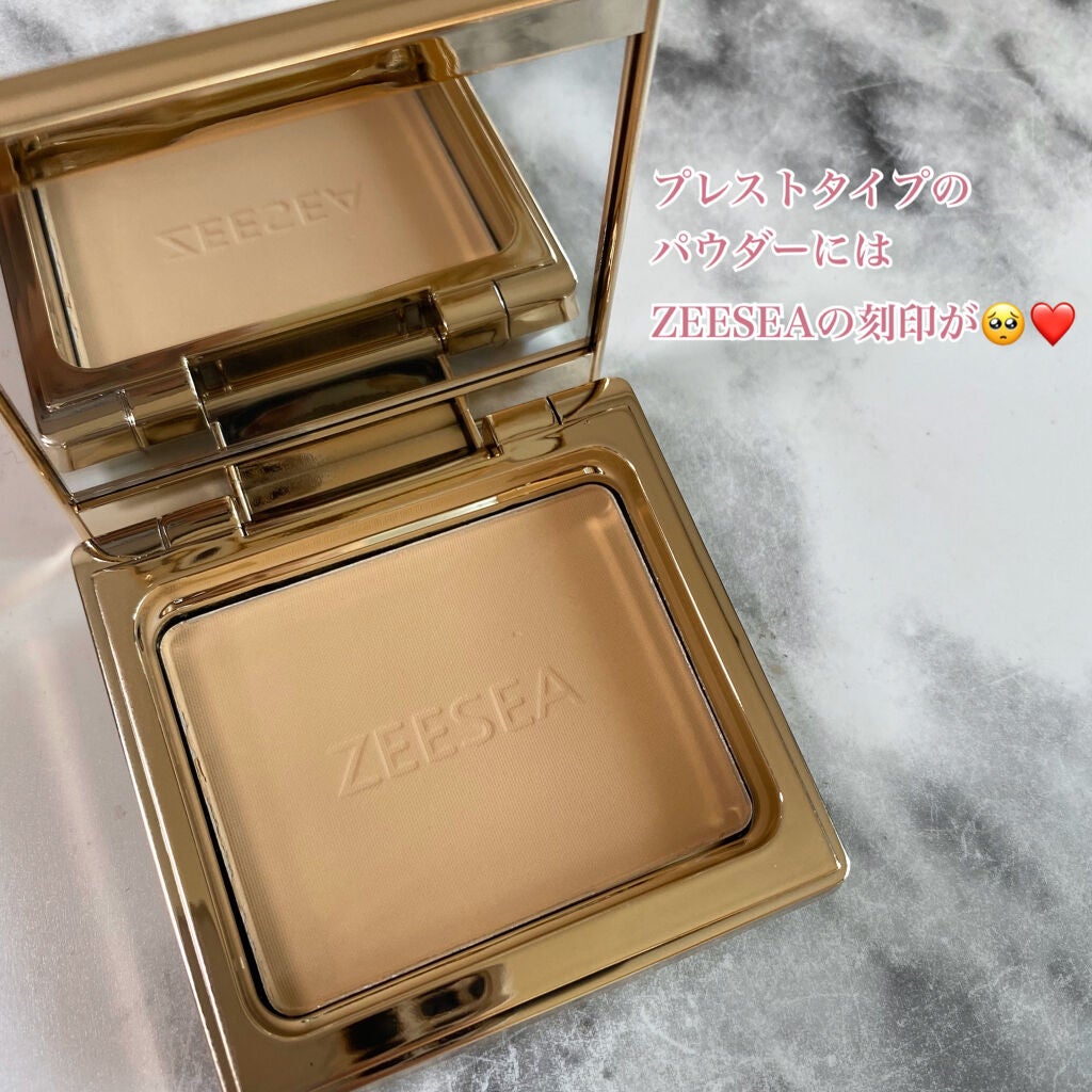 メタバースピンクシリーズ アストロダスト サワヤカシルキーパウダーファンデーション/ZEESEA/パウダーファンデーションを使ったクチコミ(4枚目)