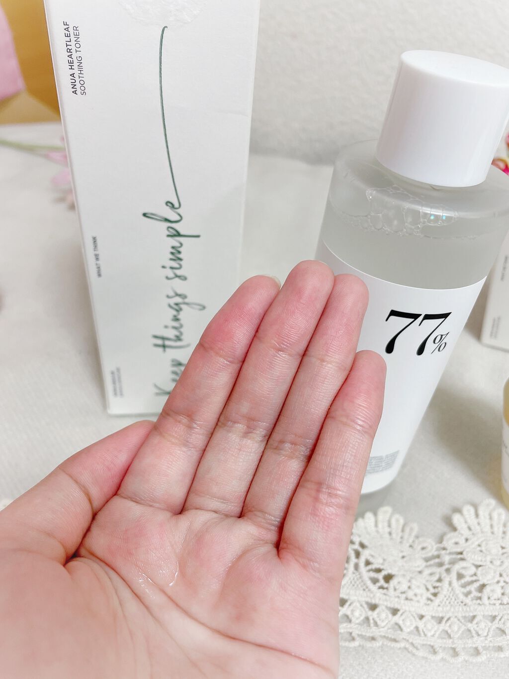 ドクダミ 77 スージングトナー/Anua/化粧水を使ったクチコミ（2枚目）