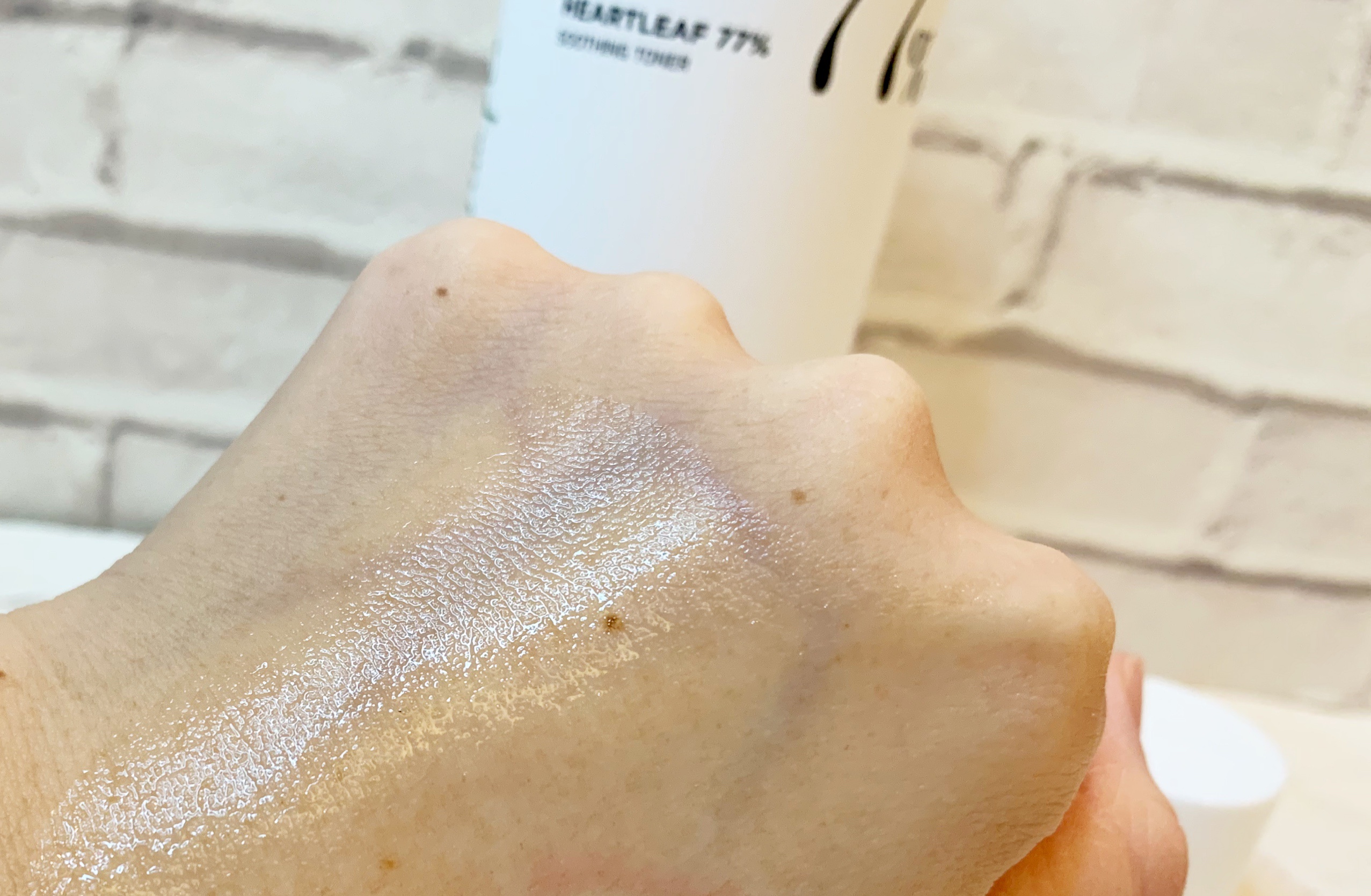 ドクダミ 77 スージングトナー/Anua/化粧水を使ったクチコミ（3枚目）