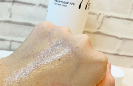 ドクダミ 77 スージングトナー/Anua/化粧水を使ったクチコミ(3枚目)