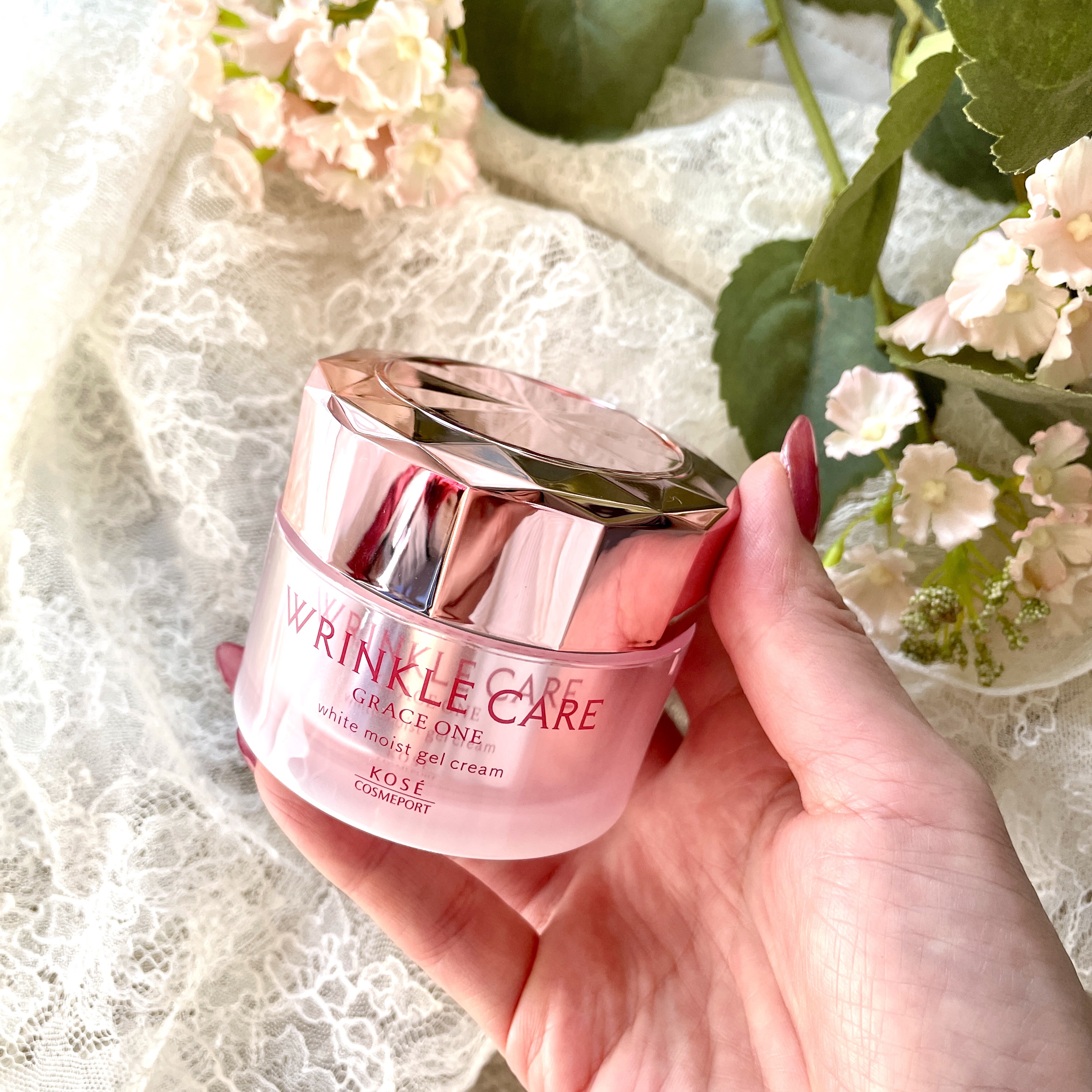 リンクルケア ホワイト モイストジェルクリーム/グレイスワン/オールインワン化粧品を使ったクチコミ（1枚目）