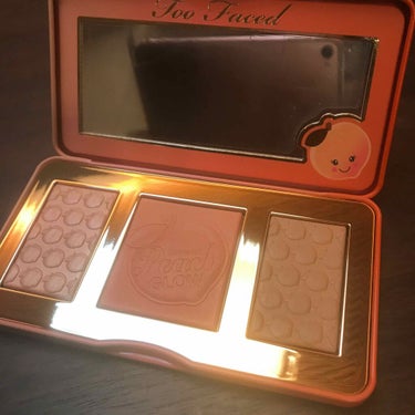  スイート ピーチ グロウ ピーチ インフューズド ハイライト パレット/Too Faced/メイクアップキットを使ったクチコミ（1枚目）