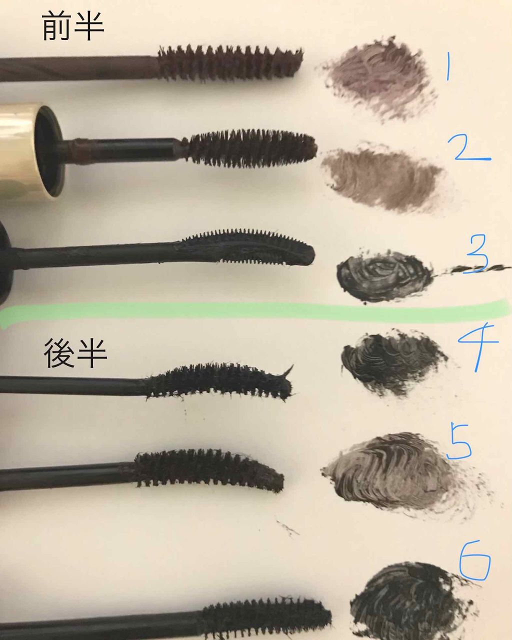 マットマスカラ N 04 バーガンディ/RMK/マスカラを使ったクチコミ（2枚目）