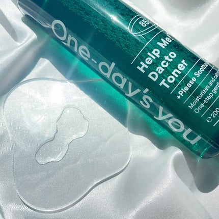 ヘルプミー!ダクトトナー/One-day's you/化粧水を使ったクチコミ(10枚目)
