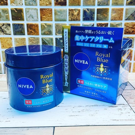 ニベア ロイヤルブルーボディクリーム うるおい密封ケア/ニベア/ボディクリームを使ったクチコミ(1枚目)