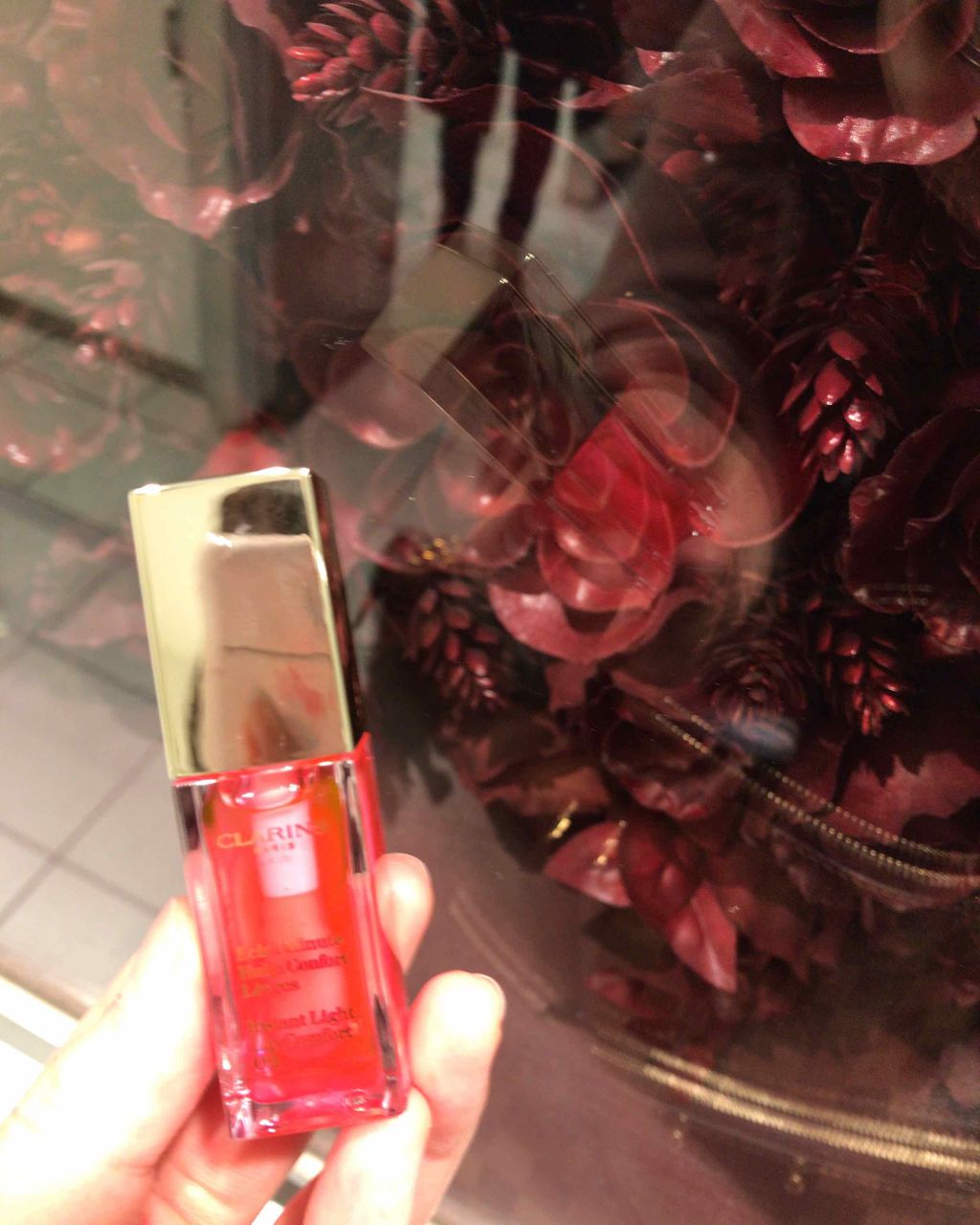 コンフォート リップオイル /CLARINS/リップグロスを使ったクチコミ(1枚目)