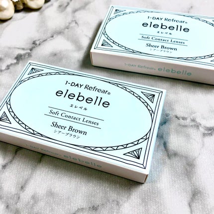 1DAY Refrear elebelle/Refrear/ワンデー(1DAY)カラコンを使ったクチコミ(5枚目)