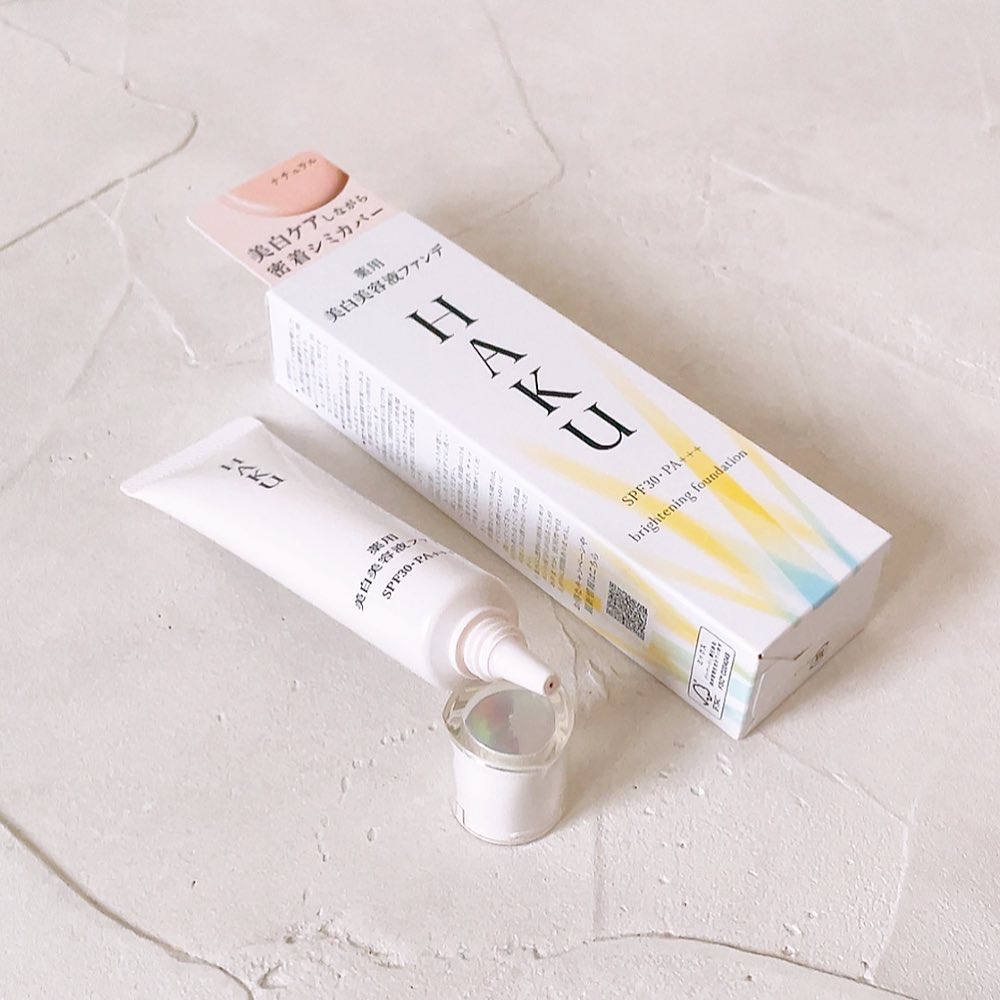 薬用 美白美容液ファンデ（医薬部外品）/HAKU/クリーム・エマルジョンファンデーションを使ったクチコミ（2枚目）