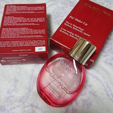 フィックス メイクアップ/CLARINS/ミスト状化粧水を使ったクチコミ（1枚目）