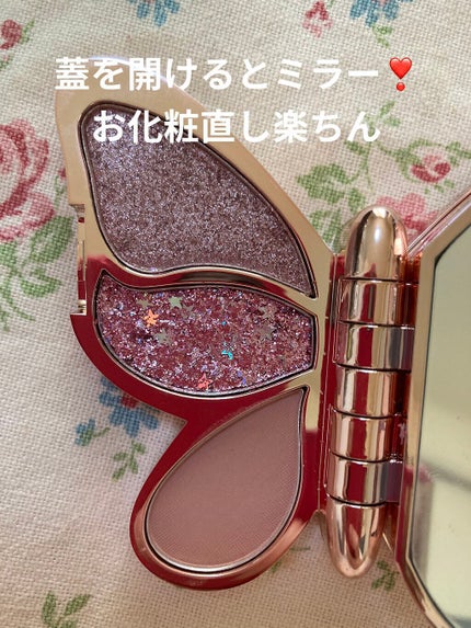 バタフライアイシャドウパレット/AGAG/アイシャドウパレットを使ったクチコミ(4枚目)