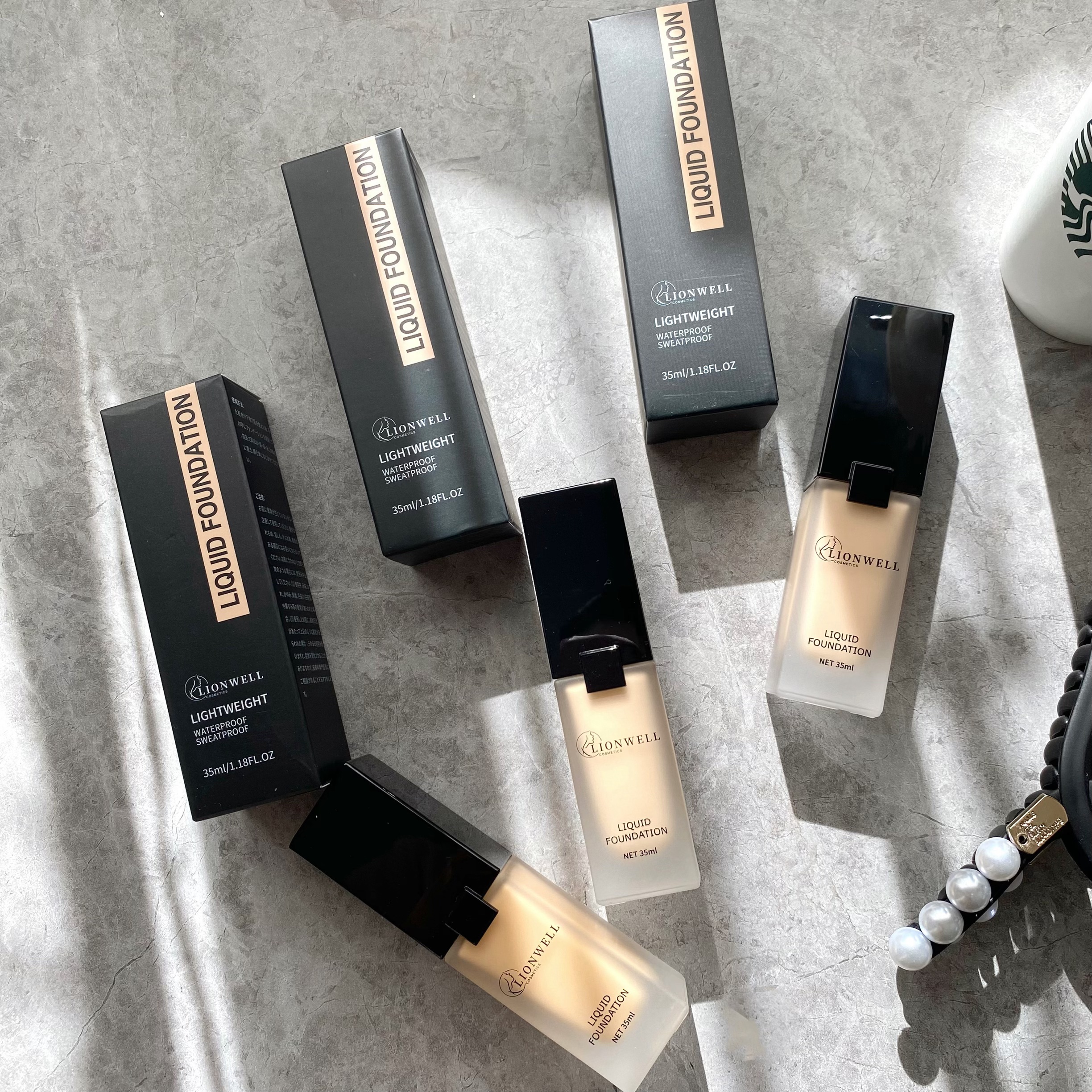 スキンフィット ファンデーション 03/LionWell（ライオンウェル）/リキッドファンデーションを使ったクチコミ（3枚目）