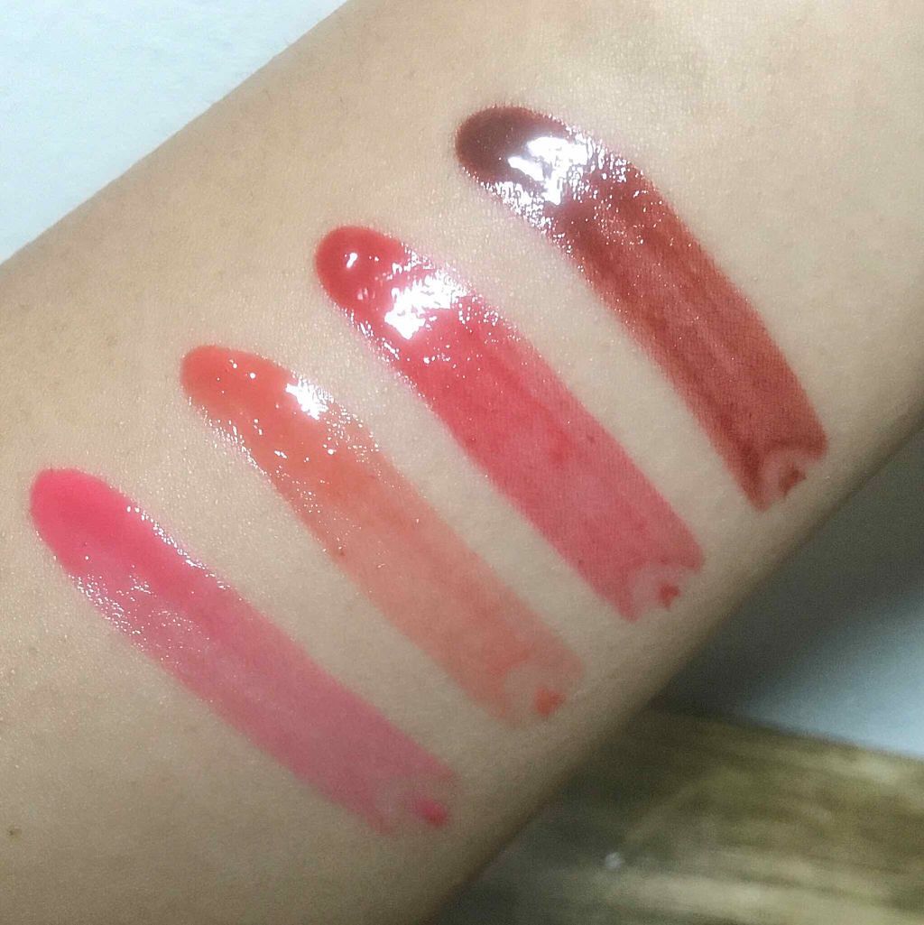 ディアダーリン ウォータージェルティント (アイスティント)/ETUDE/口紅を使ったクチコミ(2枚目)