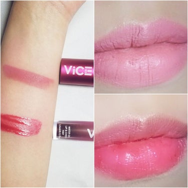 ViCE.co Water Gel Lip & Cheek Tint/ワトソン（Ｗａｔｓｏｎｓ）/口紅を使ったクチコミ（2枚目）