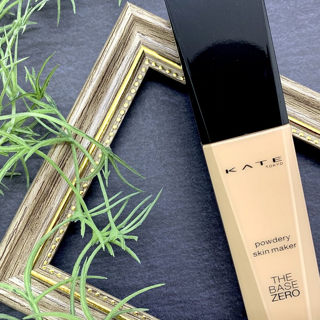 パウダリースキンメイカー 01 やや明るめの肌/KATE/リキッドファンデーションを使ったクチコミ（1枚目）