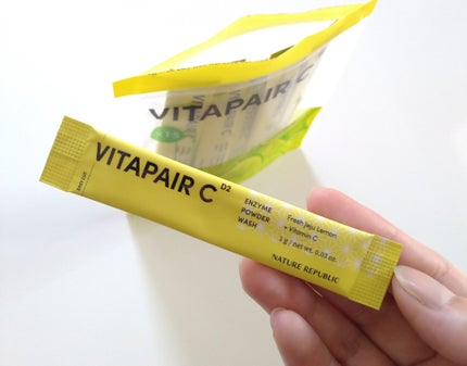 ビタペアC酵素洗顔パウダー/ネイチャーリパブリック/洗顔パウダーを使ったクチコミ(4枚目)