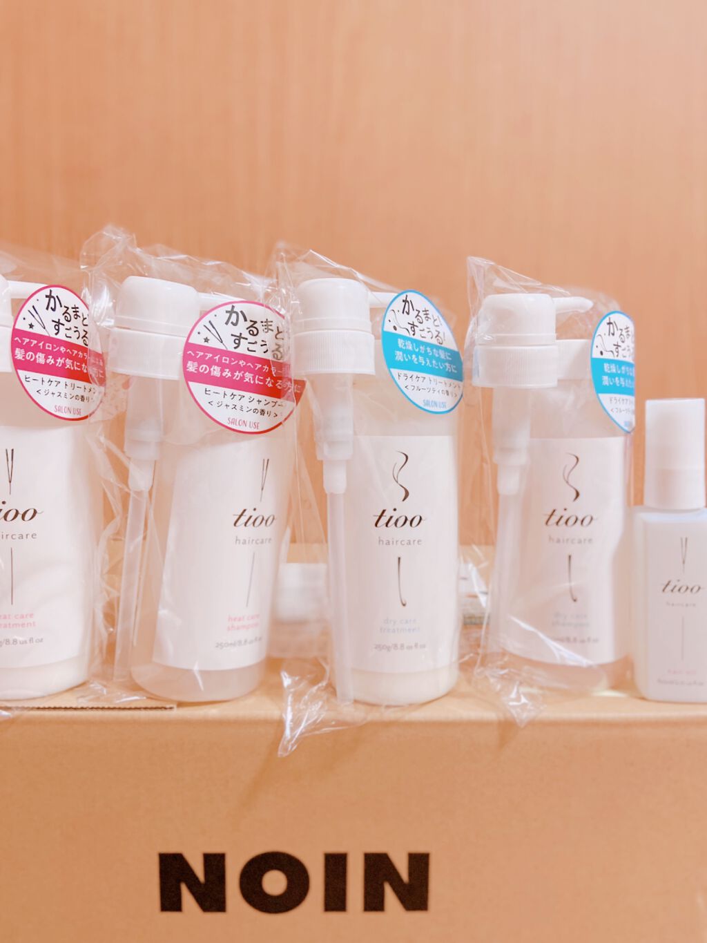 ヒートケア シャンプー／トリートメント シャンプー/tioo/サロンシャンプーを使ったクチコミ（1枚目）