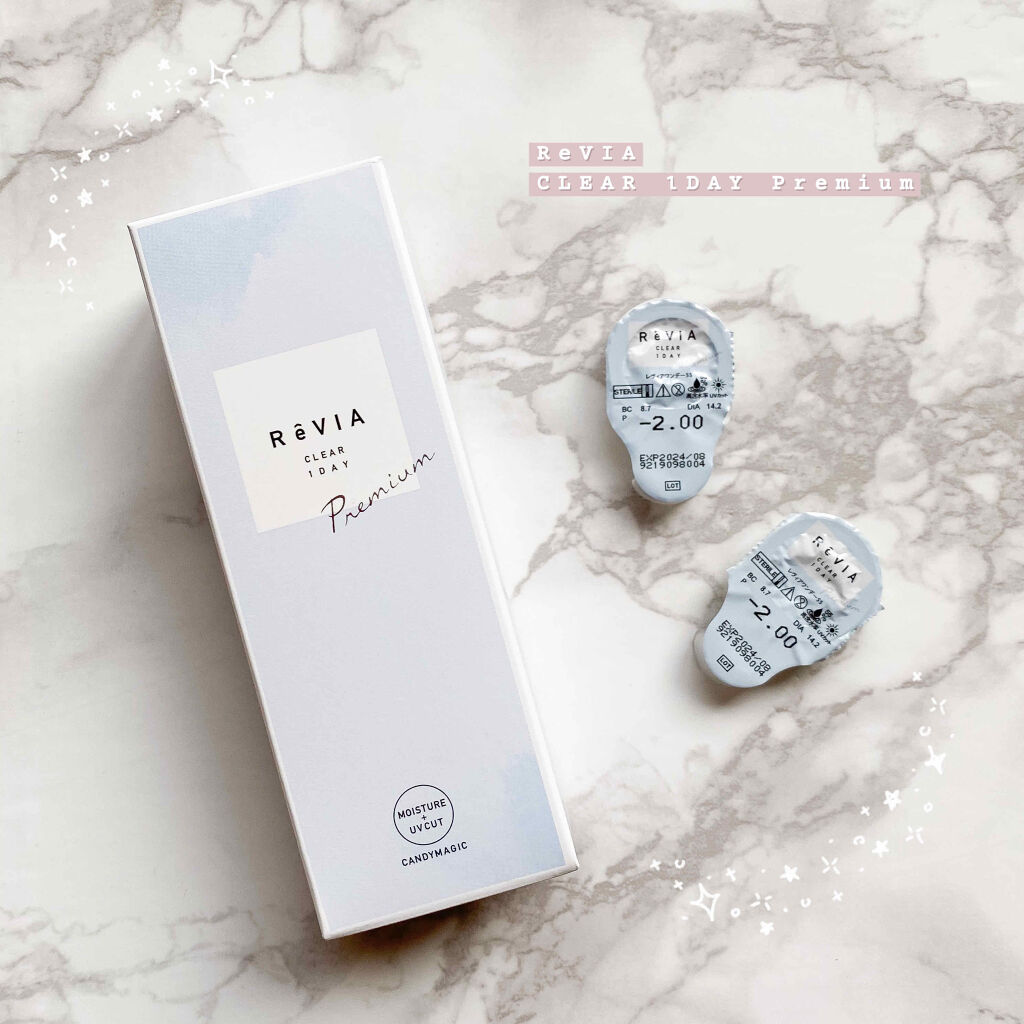 ReVIA CLEAR 1day/ReVIA/ワンデー（１DAY）カラコンを使ったクチコミ（1枚目）