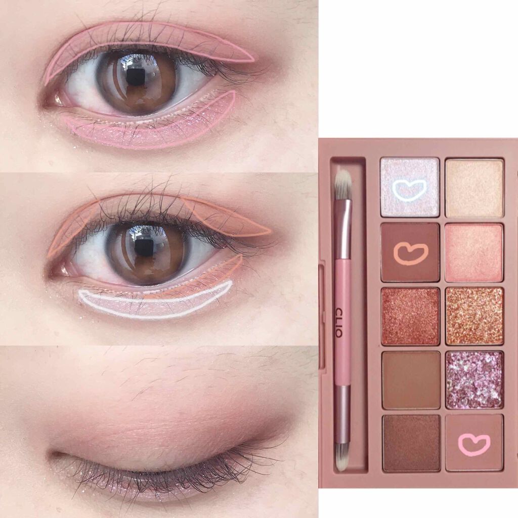 プロ アイ パレット/CLIO/アイシャドウパレットを使ったクチコミ(2枚目)