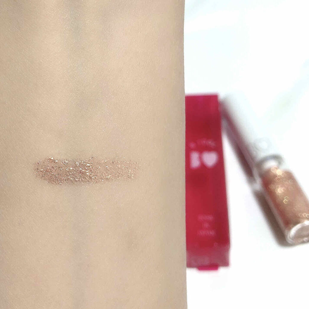 グリッターライナー/b idol/グリッターを使ったクチコミ（2枚目）