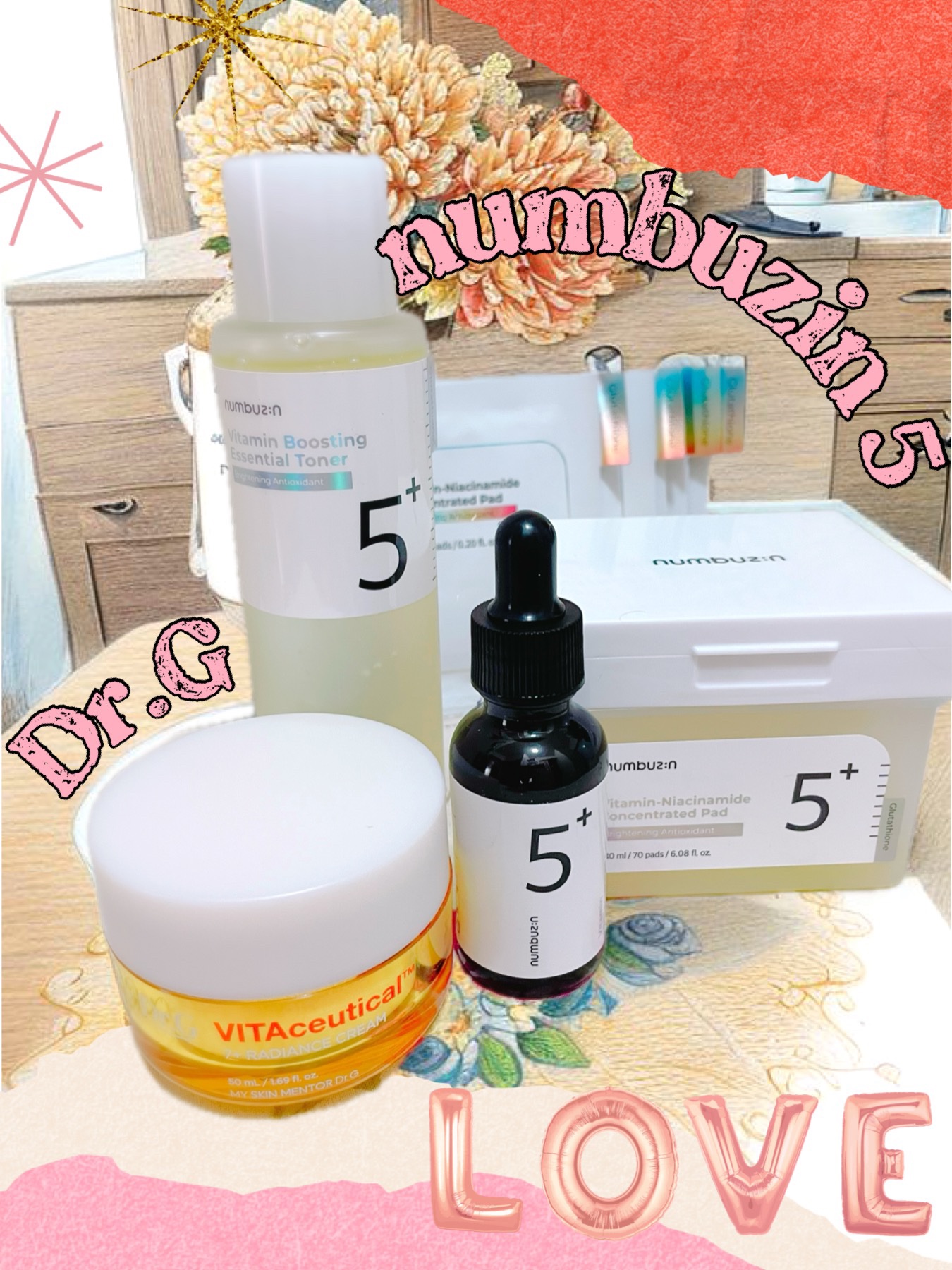 5番 白玉グルタチオンＣ美容液/numbuzin/美容液を使ったクチコミ（1枚目）