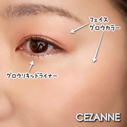グロウリキッドライナー/CEZANNE/リキッドアイライナーを使ったクチコミ(5枚目)