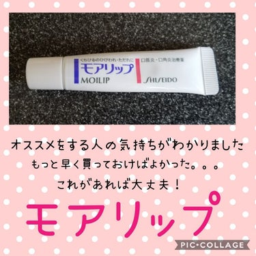 モアリップｗ(医薬品)/資生堂薬品/リップケア・リップクリームを使ったクチコミ（1枚目）