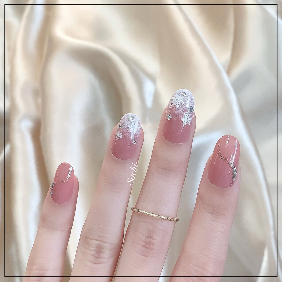 ネイル エナメル 細筆タイプ/ちふれ/マニキュアを使ったクチコミ(3枚目)