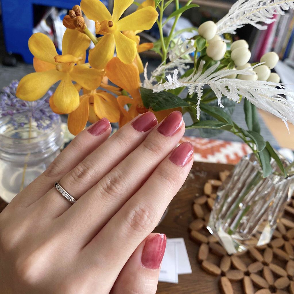 オールインワンネイルN 02 ほんのりコーラル/シュガードール/オールインワンネイルを使ったクチコミ（1枚目）