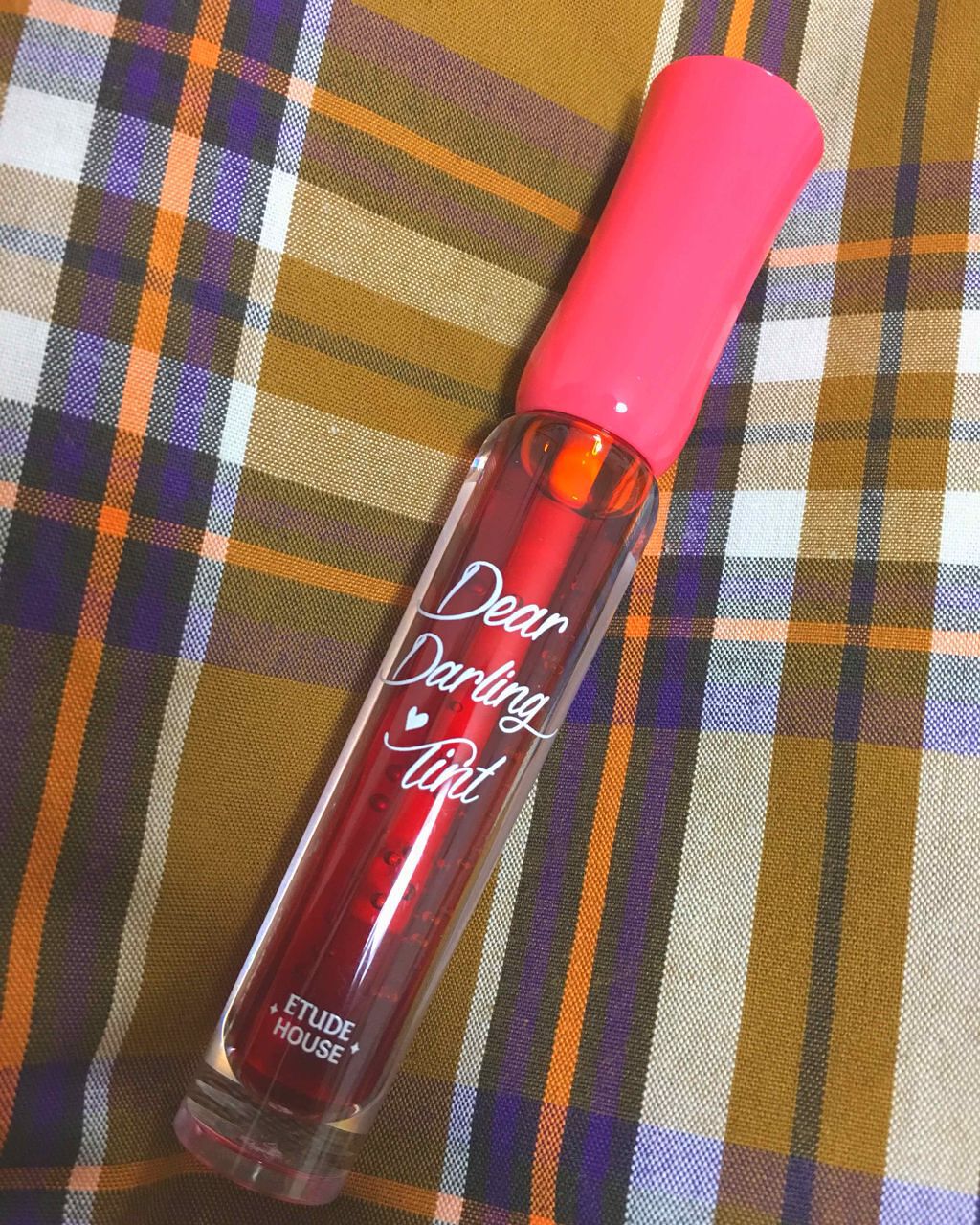 ディアダーリン ウォータージェルティント OR202(オレンジ)/ETUDE/リップティントを使ったクチコミ（1枚目）
