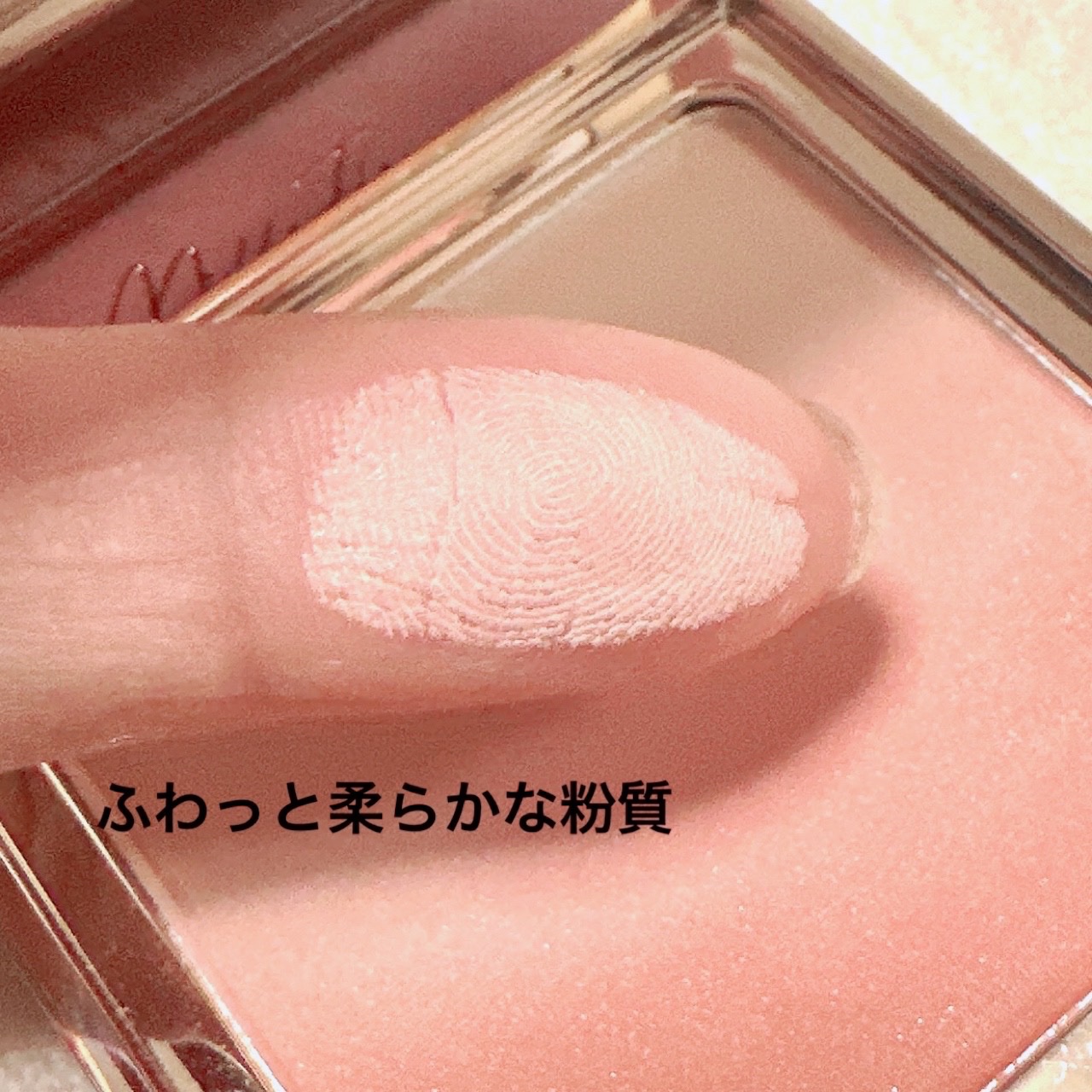 天使の絵画チーク/MilleFée/パウダーチークを使ったクチコミ（2枚目）