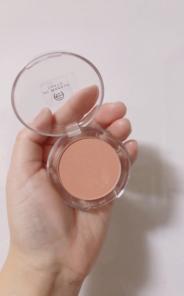 ACマットチークカラー/セリア/パウダーチークを使ったクチコミ(1枚目)