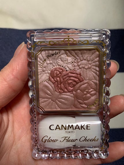 グロウフルールチークス/キャンメイク/パウダーチークを使ったクチコミ(1枚目)