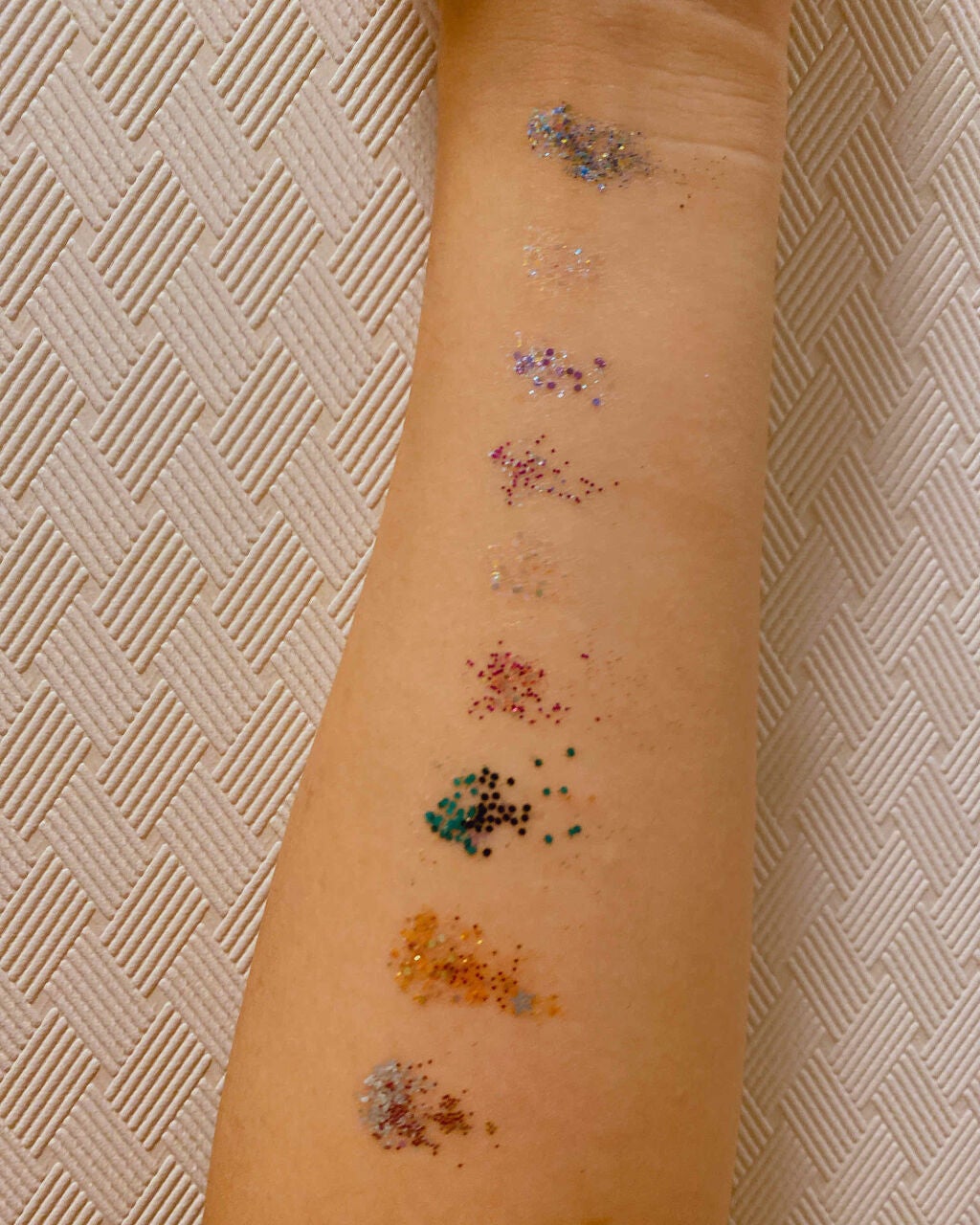 URGLAM GLITTER GEM/U R GLAM/ジェル・クリームチークを使ったクチコミ(2枚目)