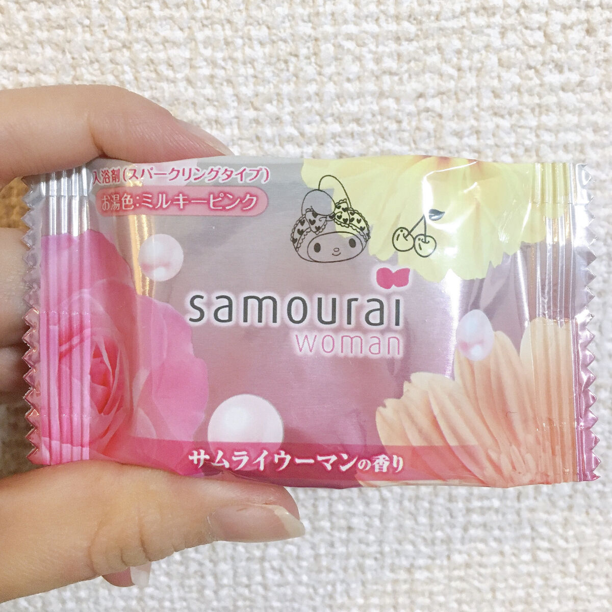 サムライウーマン スパークリングバスタブレット/サムライウーマン/炭酸系入浴剤を使ったクチコミ（2枚目）