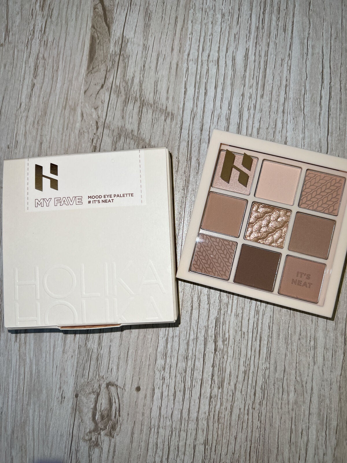 マイフェイブムードアイパレット 9カラー/HOLIKA HOLIKA/アイシャドウパレットを使ったクチコミ(2枚目)