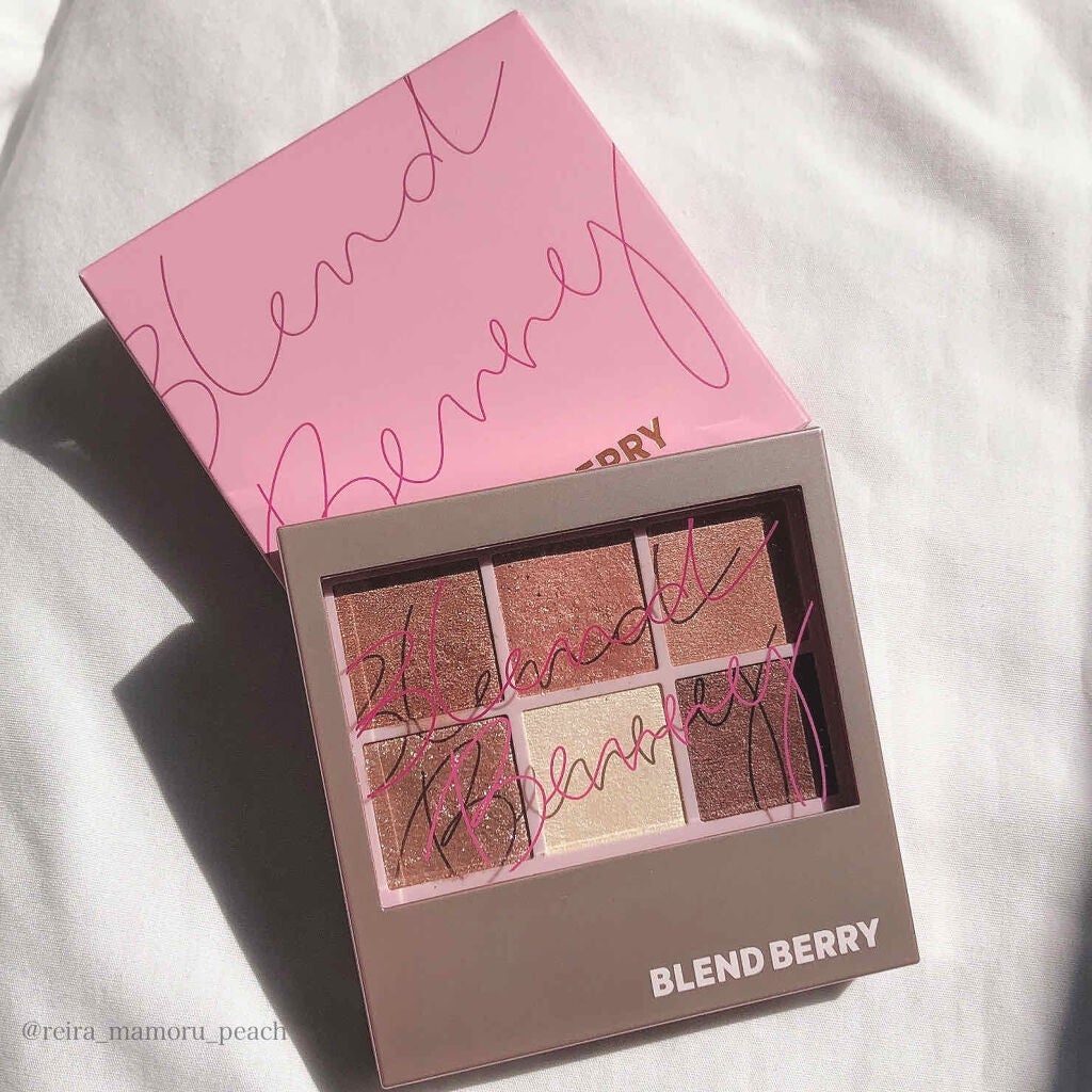 オーラクリエイション/BLEND BERRY/アイシャドウパレットを使ったクチコミ(10枚目)