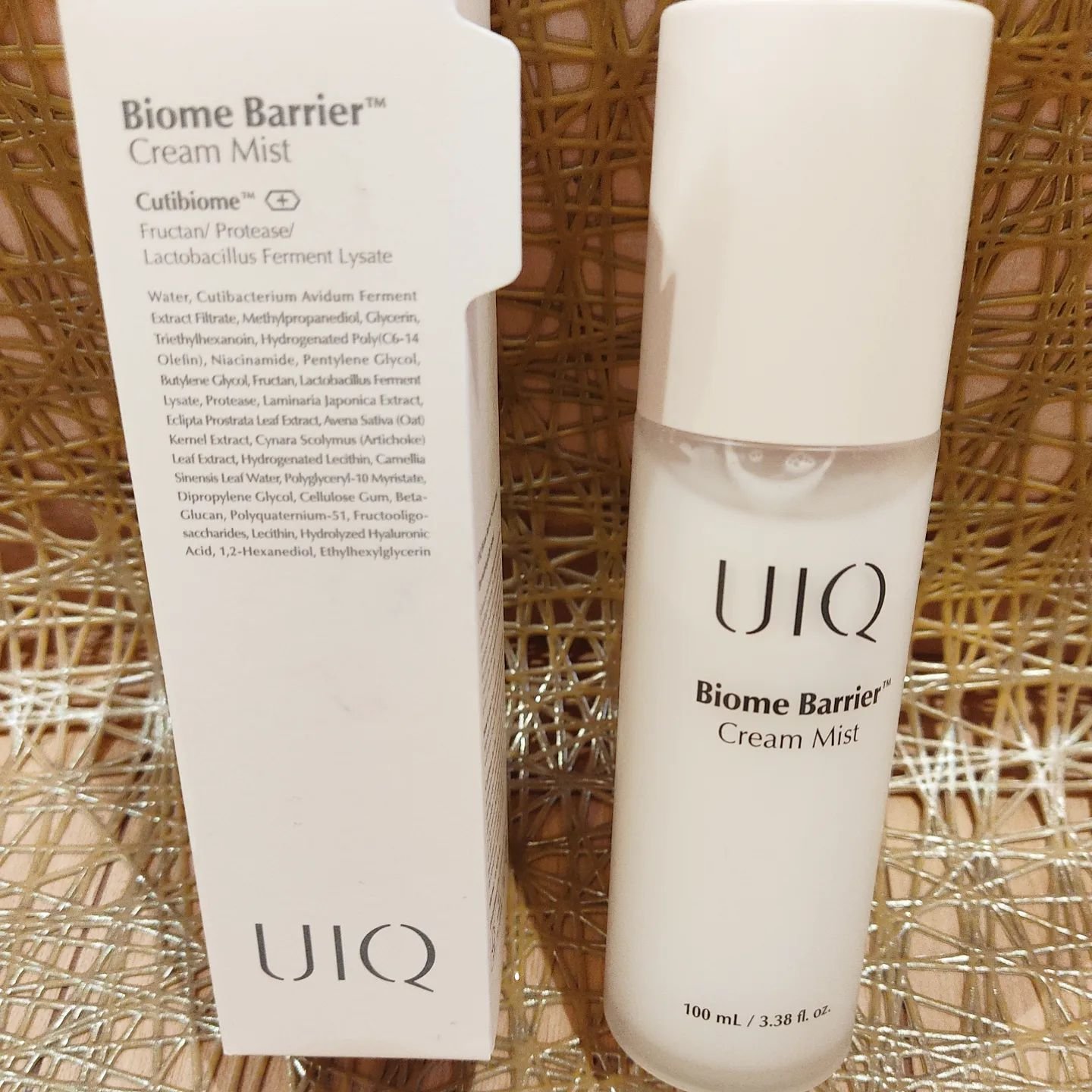 バイオームバリア クリームミスト/UIQ/ミスト状化粧水を使ったクチコミ（1枚目）