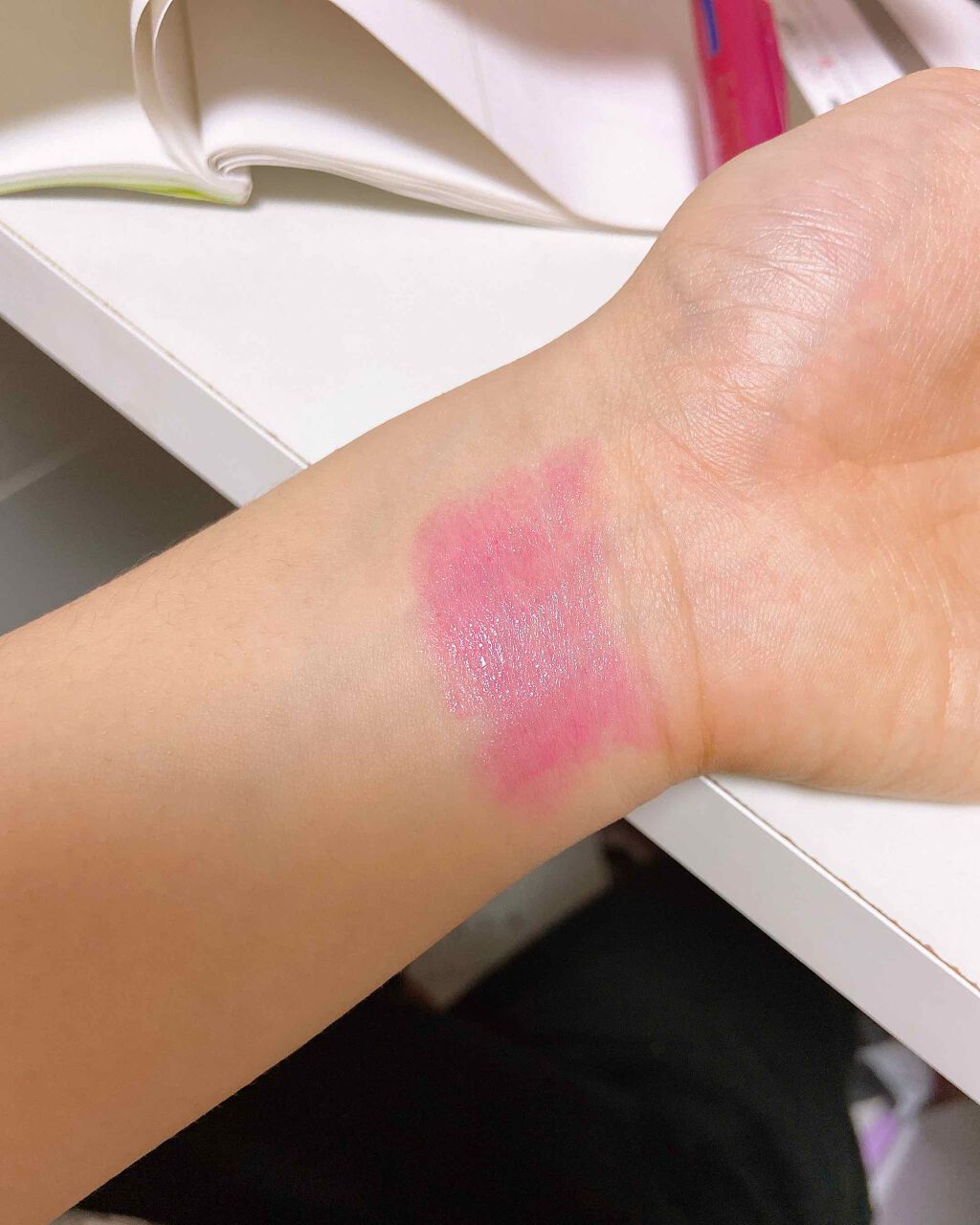 カラーコントロール リップバーム L/ADDICTION/リップバームを使ったクチコミ（2枚目）