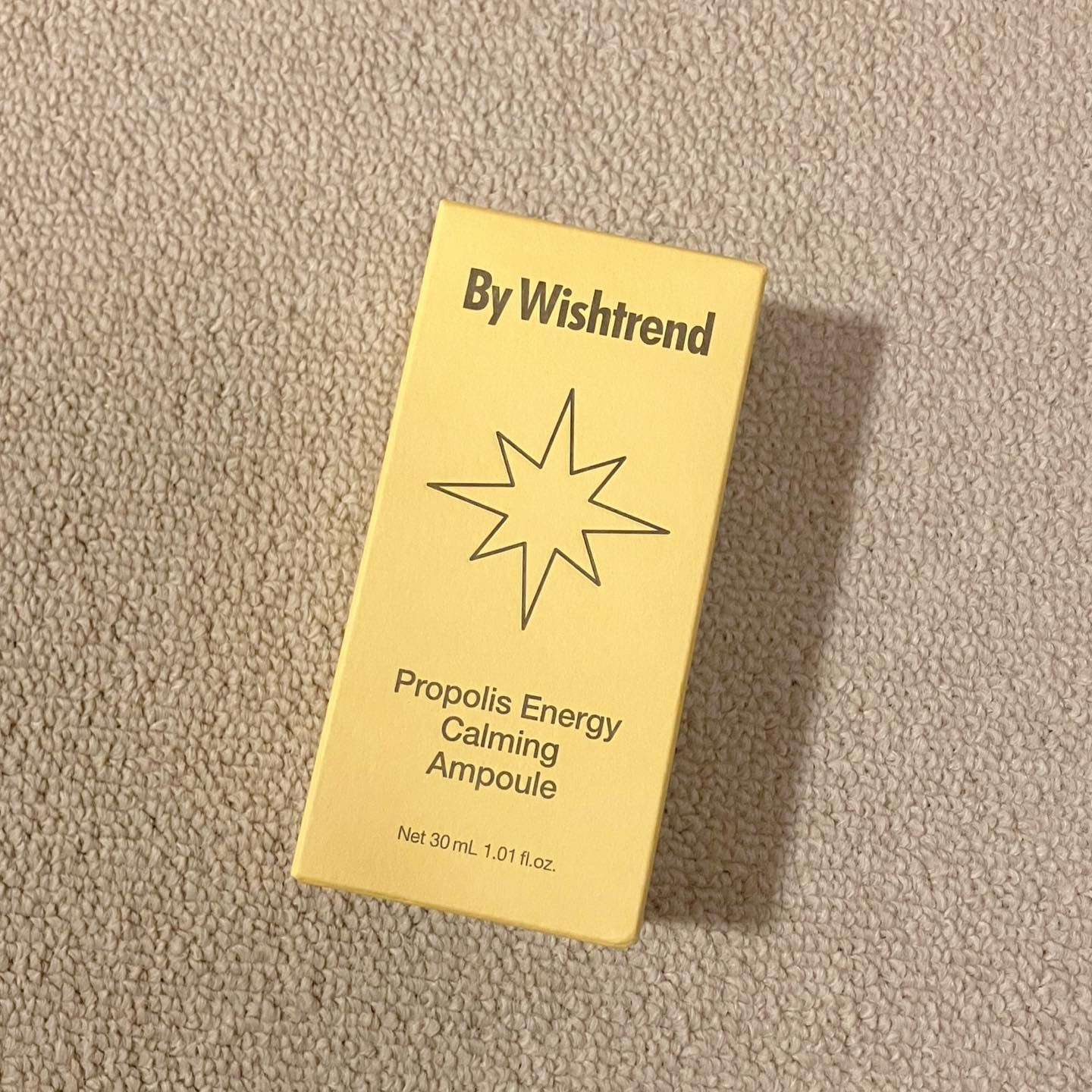 プロポリスエナジーカーミングアンプル/By Wishtrend/美容液を使ったクチコミ（2枚目）