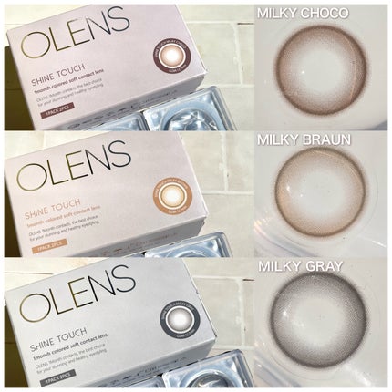 ShineTouch 1day/OLENS/ワンデー(1DAY)カラコンを使ったクチコミ(2枚目)