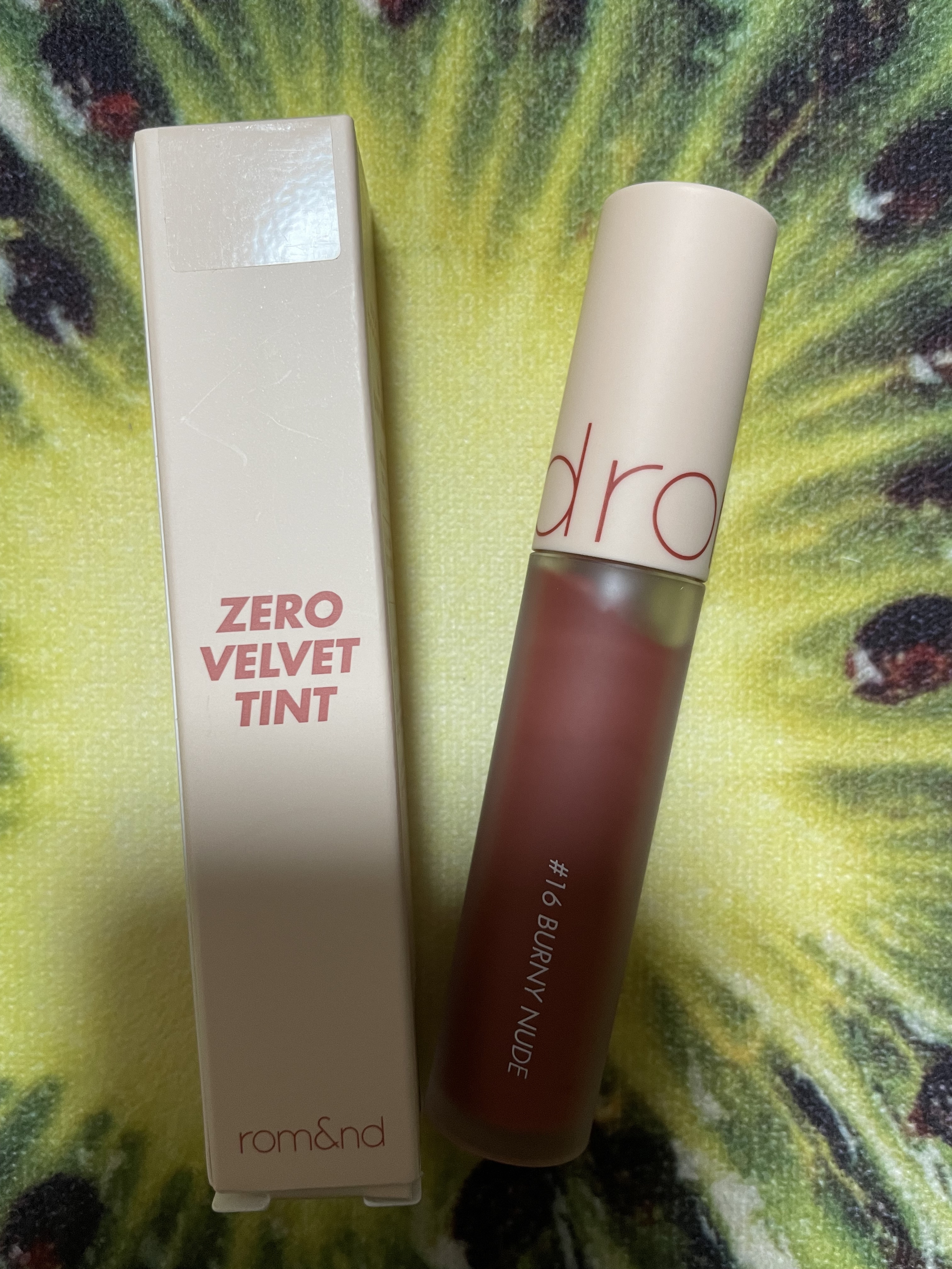 ゼロベルベットティント/rom&nd/リップティントを使ったクチコミ（1枚目）