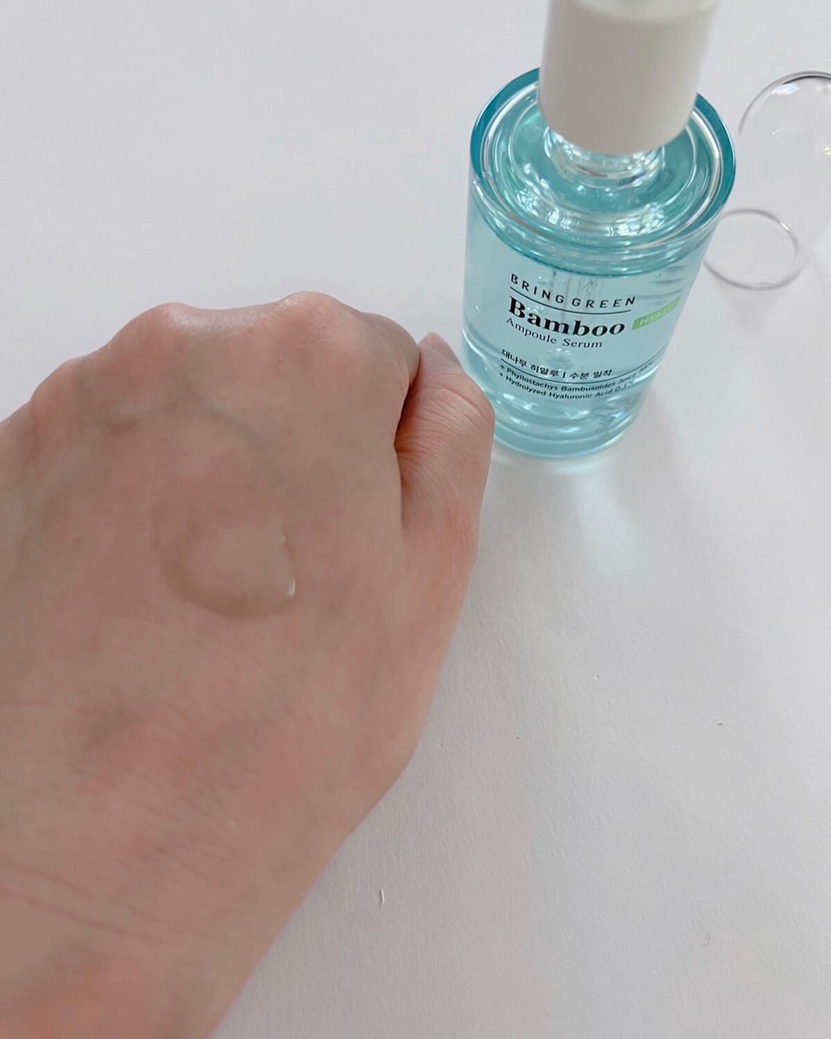 バンブーヒアルアンプルセラム/BRING GREEN/美容液を使ったクチコミ(3枚目)