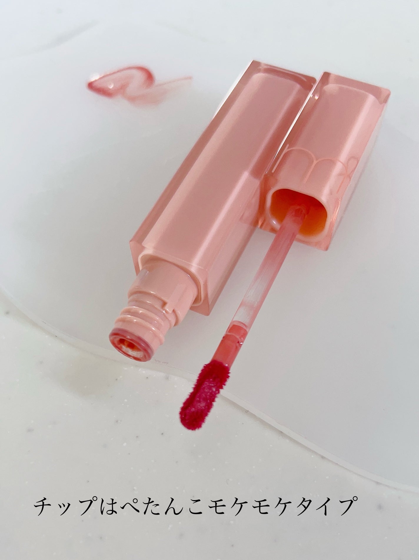 デュイフルウォーターティント/rom&nd/リップティントを使ったクチコミ(2枚目)