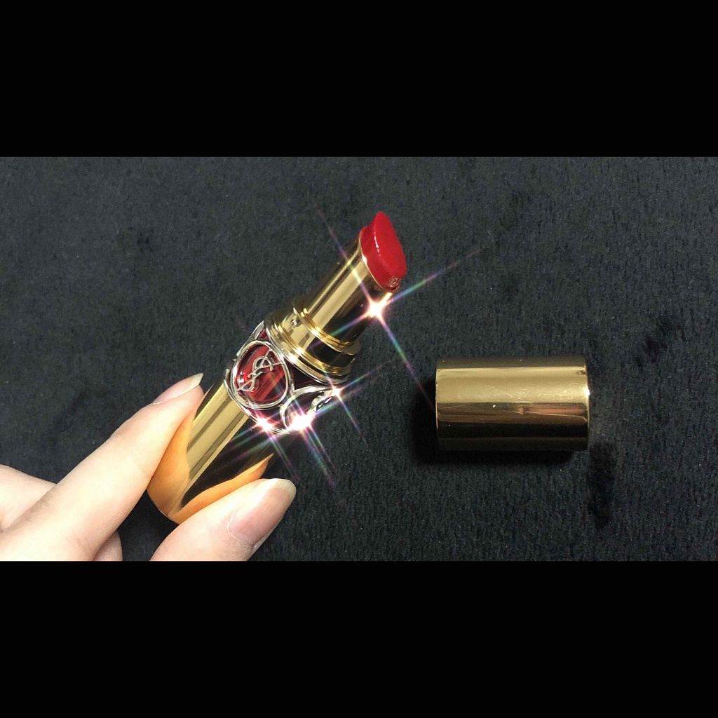 ヴォリュプテ プランプインカラー/YVES SAINT LAURENT BEAUTE/口紅を使ったクチコミ（1枚目）