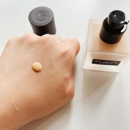 (旧)アンリミテッド ラスティング フルイド/shu uemura/リキッドファンデーションを使ったクチコミ(2枚目)