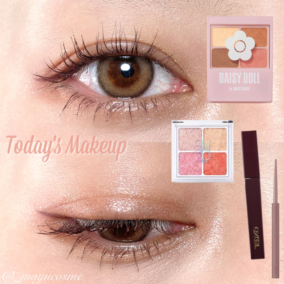 ロング＆カラード ラッシュ/excel/マスカラを使ったクチコミ（1枚目）